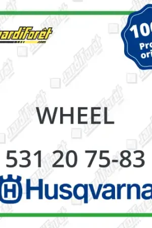 Wheel Husqvarna - 531 20 75-83 Commander Maintenant