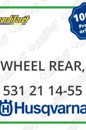 Wheel rear, Husqvarna - 531 21 14-55 Achat Immédiat