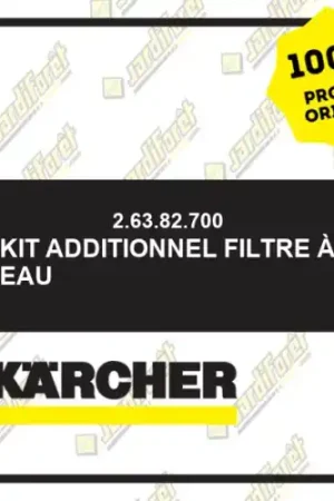 Achat Immédiat Kit additionnel filtre à eau Karcher 26382700