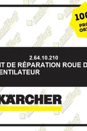 Acheter Direct Kit de réparation roue du ventilateur Karcher 26410210
