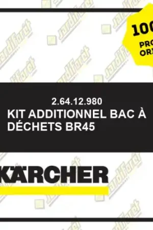 Achat Immédiat Kit additionnel bac à déchets BR45 Karcher 26412980