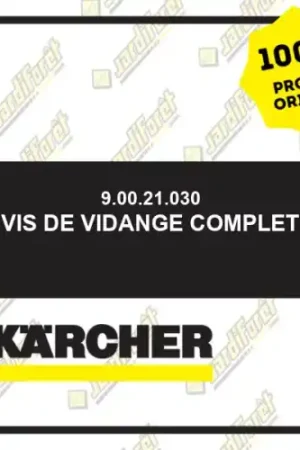 Vis de vidange complet Karcher 90021030 Offre Exclusive