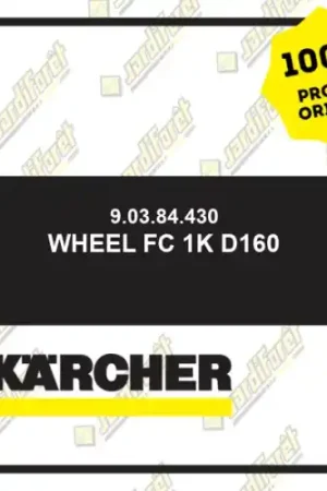 Wheel FC 1K D160 Karcher 90384430 Certifié