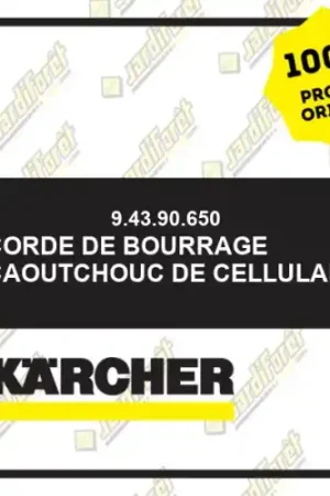 Acheter Direct Corde de bourrage caoutchouc de cellular Karcher 94390650