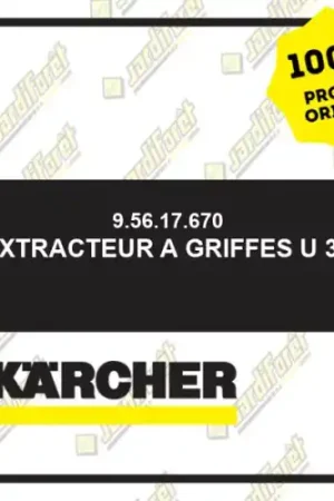 Achat Immédiat EXTRACTEUR A GRIFFES U 35 Karcher 95617670