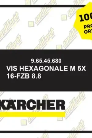 Vis hexagonale M 5x 16-FZB 8.8 Karcher 96545680 Top Vente