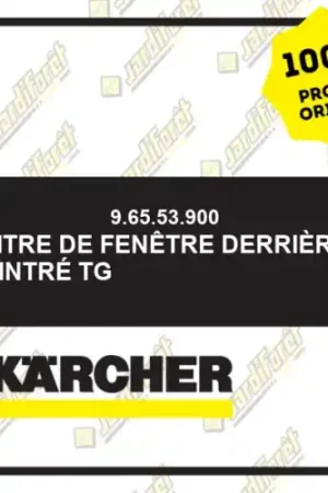 Vitre de fenêtre derrière cintré TG Karcher 96553900 Nouvel Arrivage
