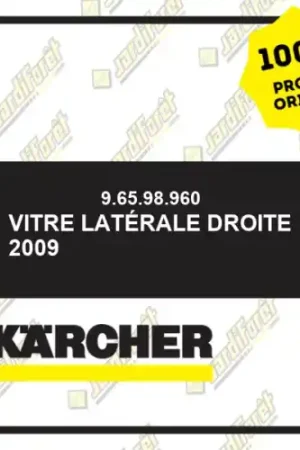 Vitre latérale droite 2009 Karcher 96598960 Achat Immédiat