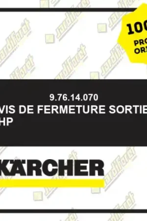 Vis de fermeture sortie HP Karcher 97614070 Marque