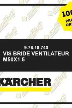 Vis bride ventilateur M50x1.5 Karcher 97618740 Affaire À Saisir