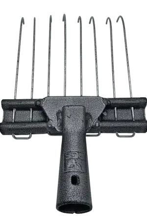 Balais DELIA 8 dents (14 cm) équipé d‘un manche en hêtre de 1.65 m Vente Flash