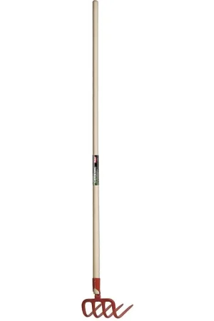 Croc POLET 4 dents 250 mm manche boule frêne Commande En Gros