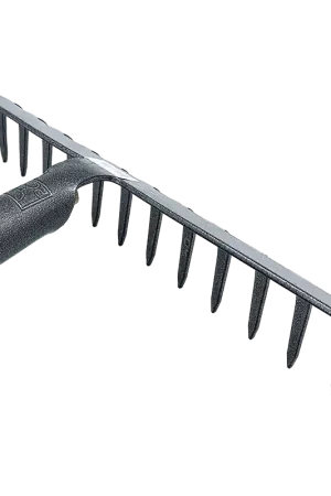 Rateau à douille forgée 14 dents équipé d‘un manche en hêtre de 1.5 m Solde