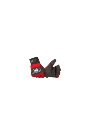 Gants "anti-coupures" 2 mains Classe 1 rouge et noir SIP Protection Paiement Sécurisé