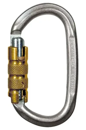 Mousqueton PILLAR STEEL TG en acier zingué (kN 30-15-10) ouverture 22mm Bon Plan
