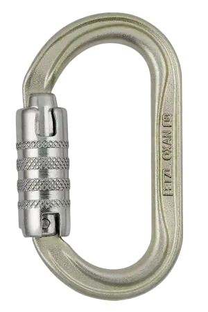 Acheter Direct Mousqueton acier OXAN TRIACT-LOCK - PETZL