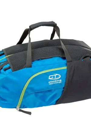 Nouvelle Collection Sac à dos FALESIA (45litres - bleu clair et noir) Pratique pour les cordes