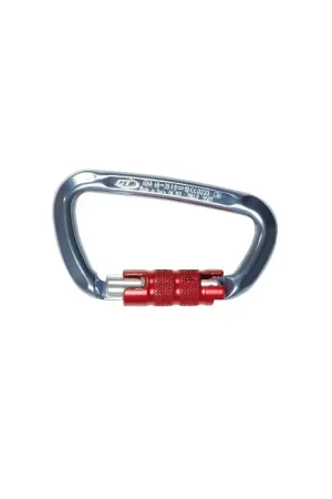 Mousqueton SNAPPY forme D (kN 23-8-9) ouverture 22mm Solde