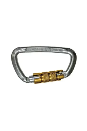 Vente Flash Connecteur D-SHAPE STEEL TG en acier inox. (kN 50-15-15) ouverture 19mm