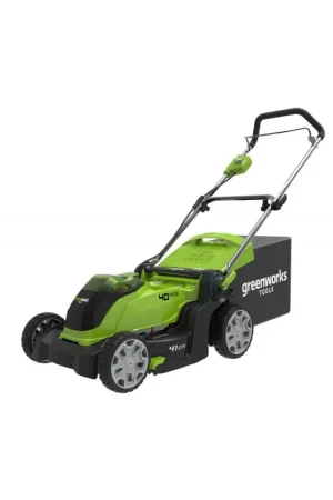 Tondeuse 41cm à batterie 40V - Greenworks Populaire
