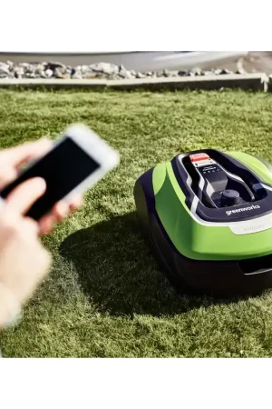 Tondeuse robot Optimow 10 1000m2 - Greenworks Vente Directe