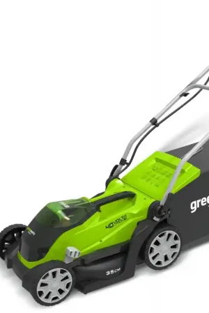 Tondeuse 35cm à batterie 40V - Greenworks Jusqu'à Épuisement Des Stocks